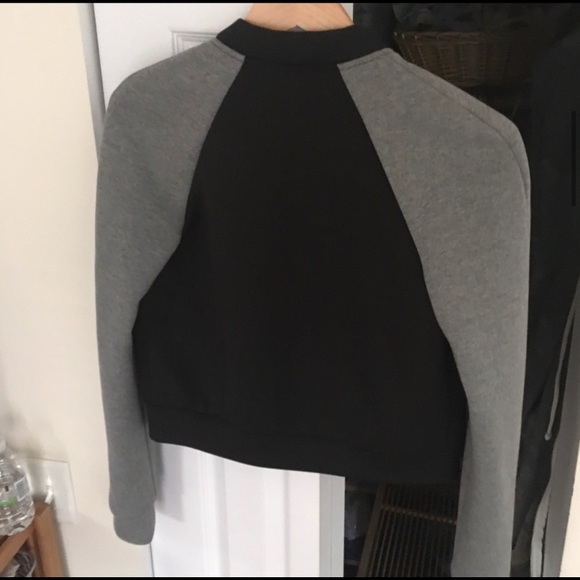 T by Alexander Wang base ball bomber jacket S - Picture 2 of 3